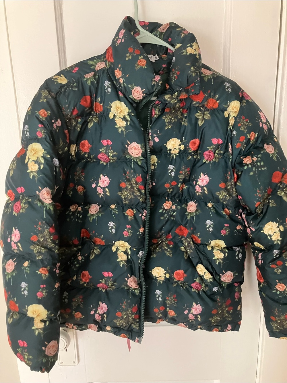 Rachel Antonoff x Nuuly Floral Puffer